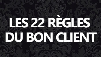 Los 22 mandamientos del buen cliente